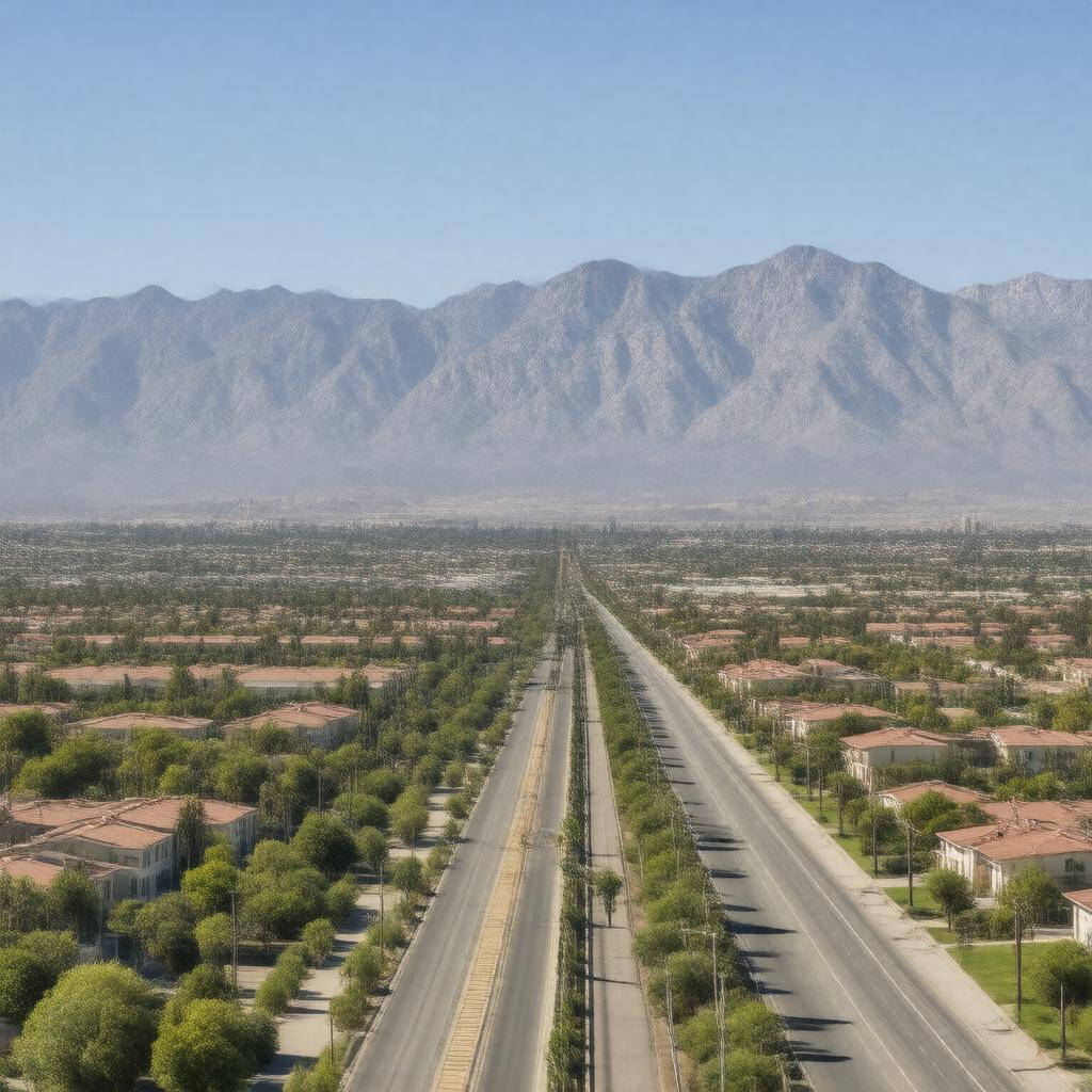 AI-created image of Moreno Valley, California, United States