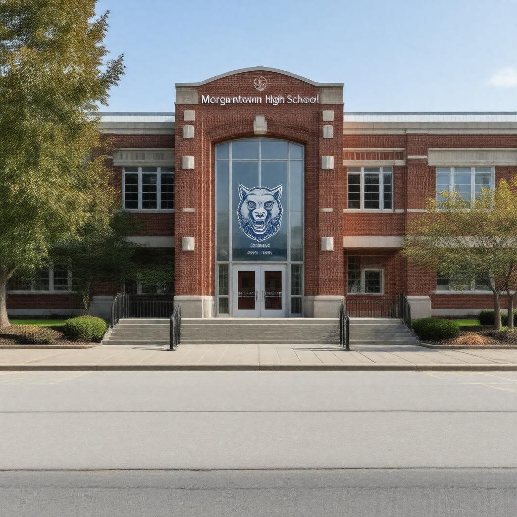 AI-created image of Morgantown High School