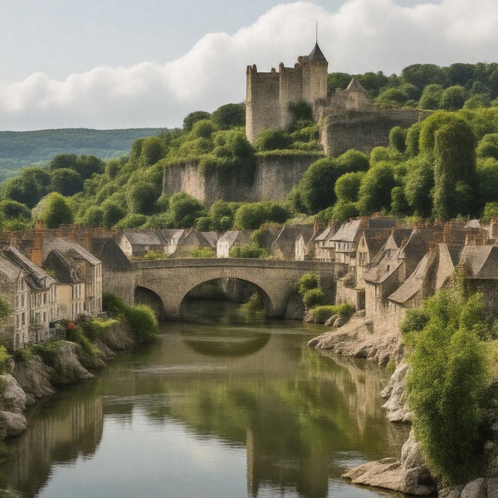 AI-created image of Morlaix