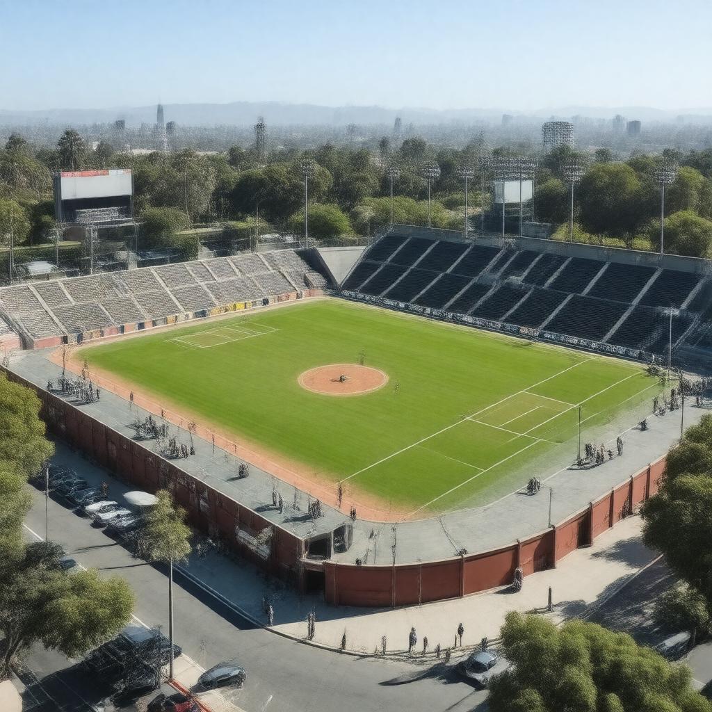 AI-created image of Morley Field