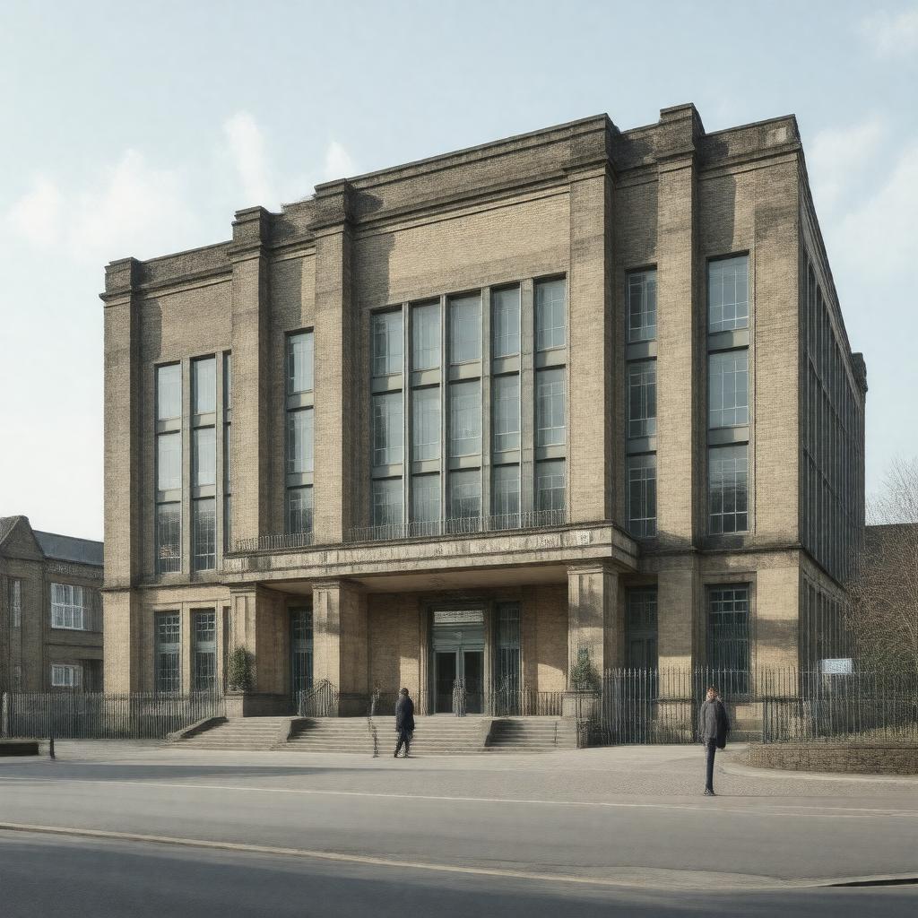 AI-created image of Morley Science Laboratories