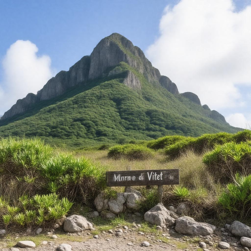 AI-created image of Morne du Vitet