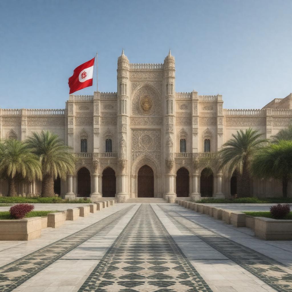 AI-created image of Moroccan Royal Family