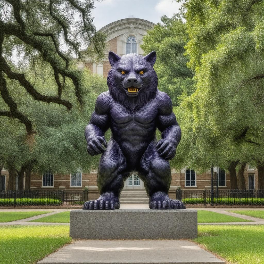 AI-created image of Morris Brown College