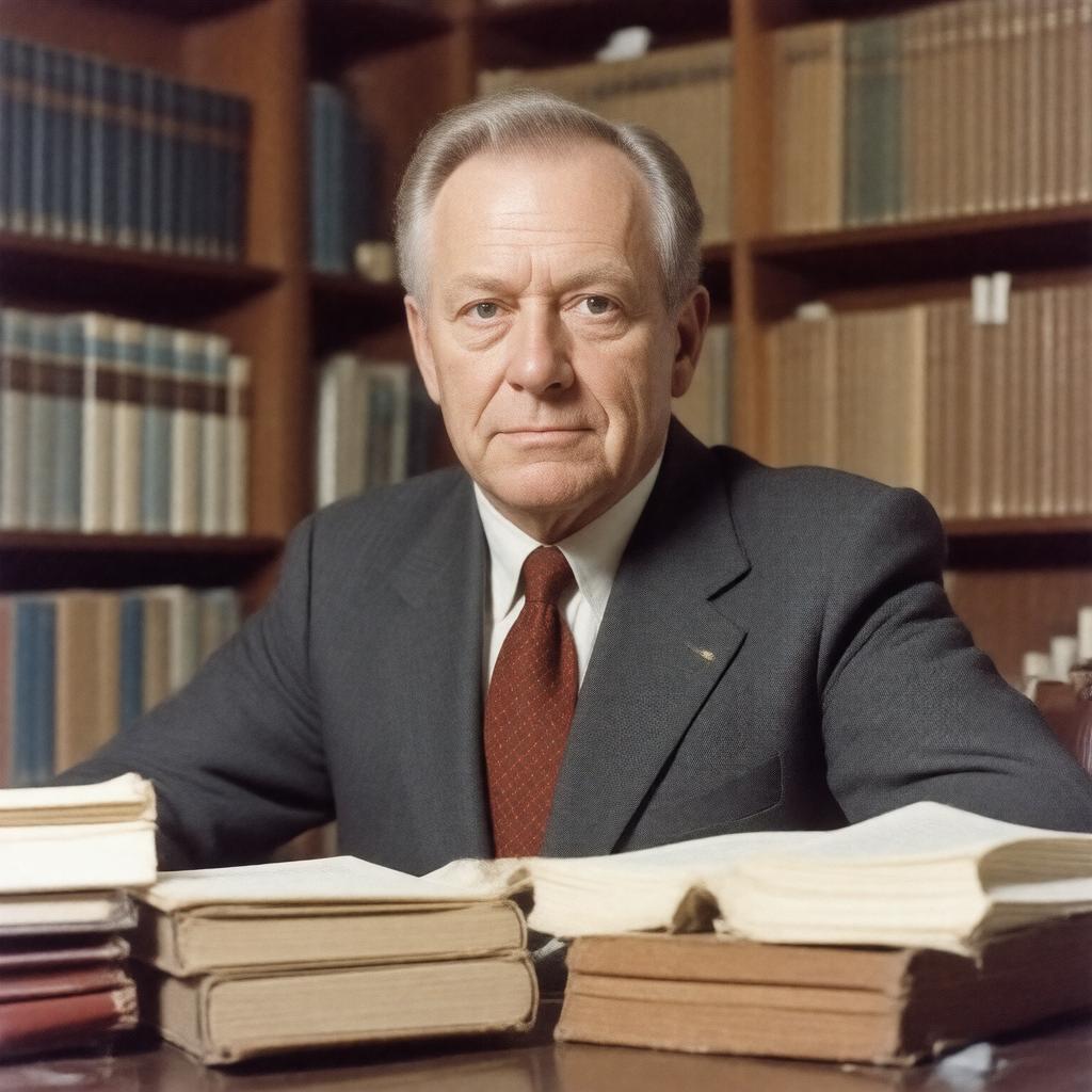 AI-created image of Morris Halle