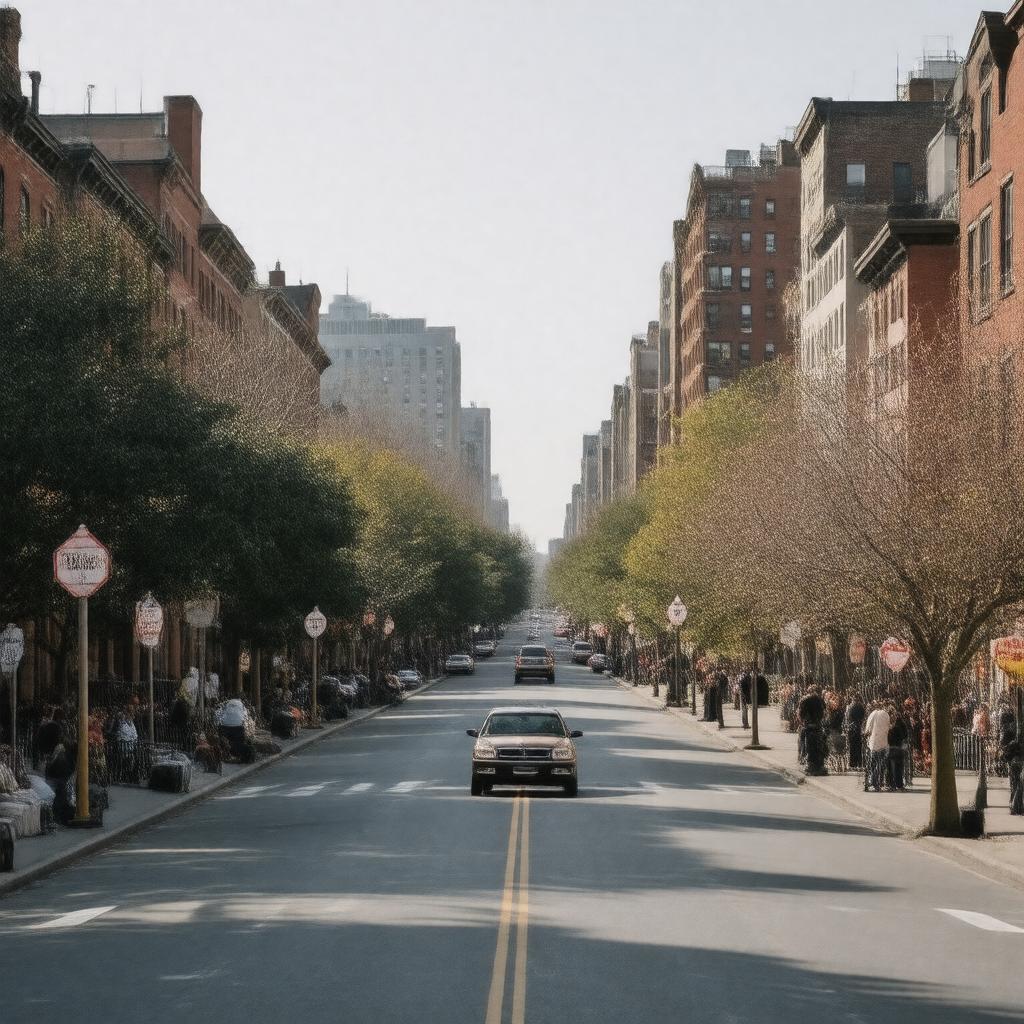 AI-created image of Morris Park