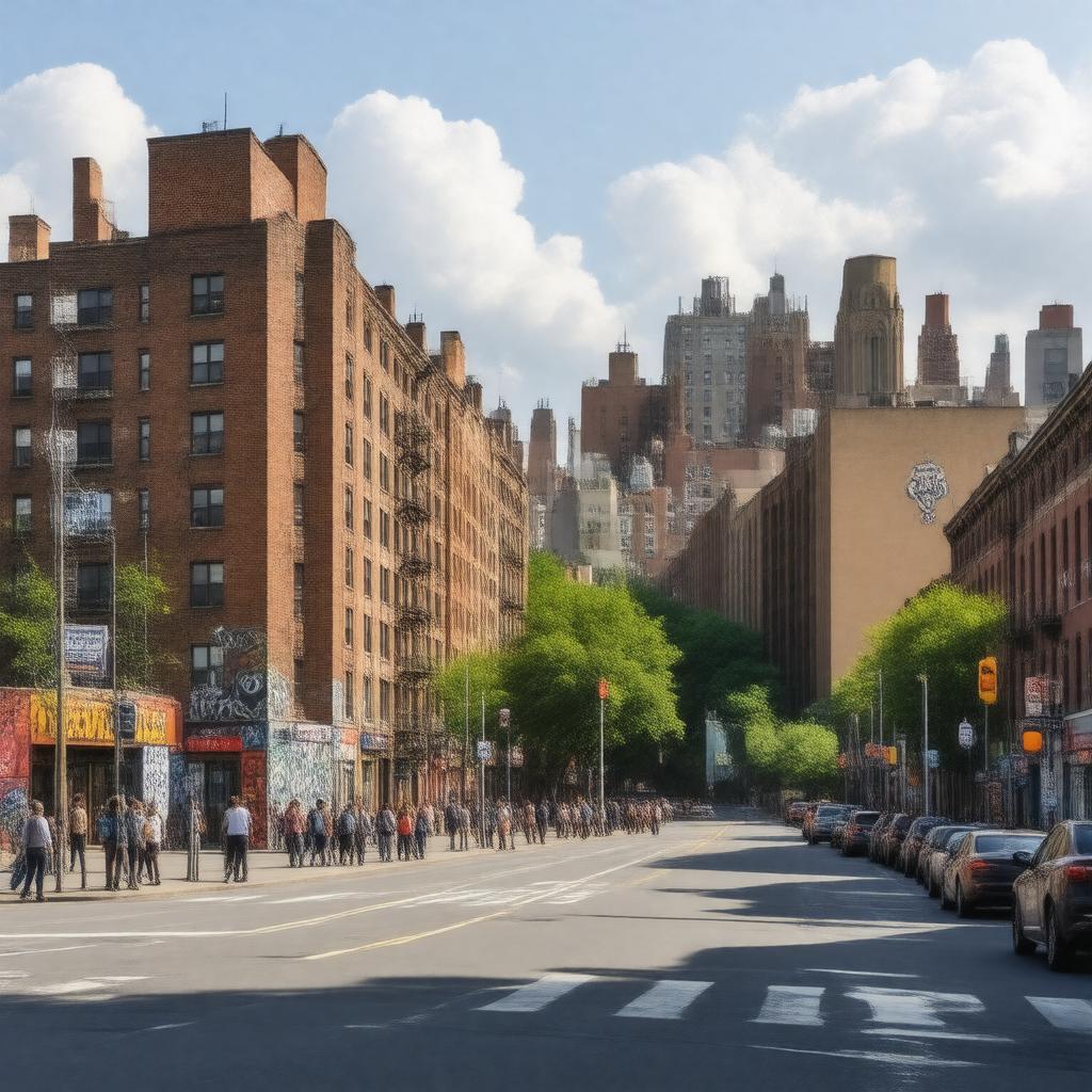 AI-created image of Morrisania