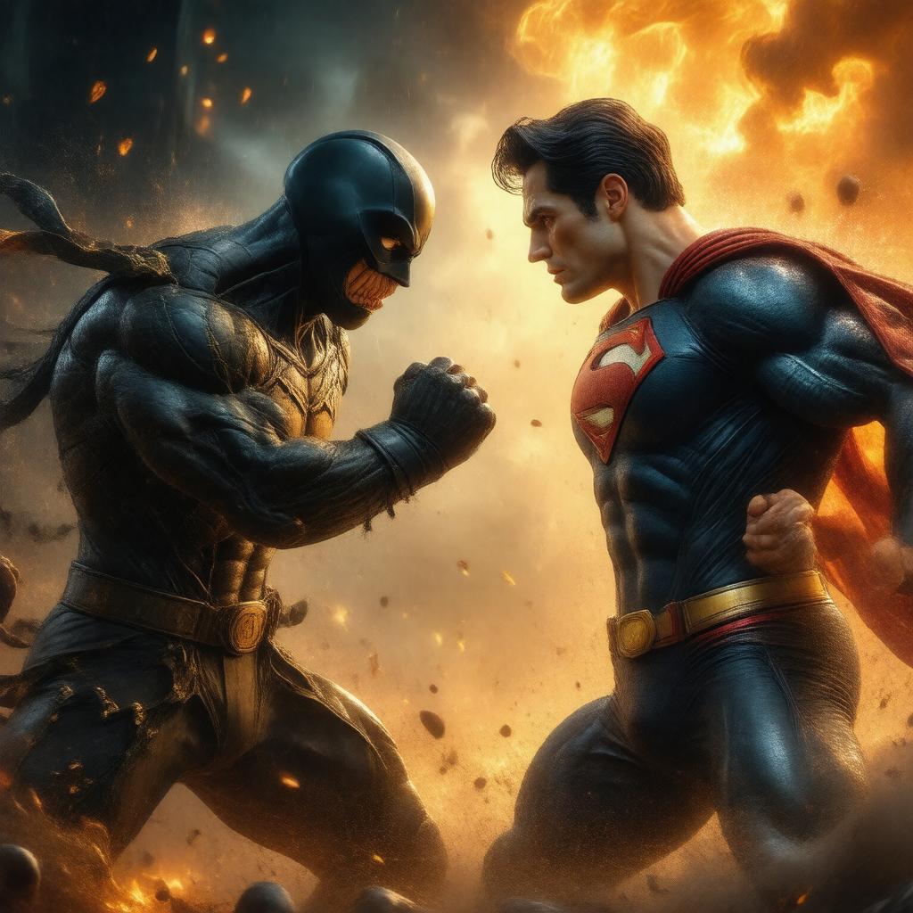 Click to view larger image AI-created image of Mortal Kombat vs. DC Universe