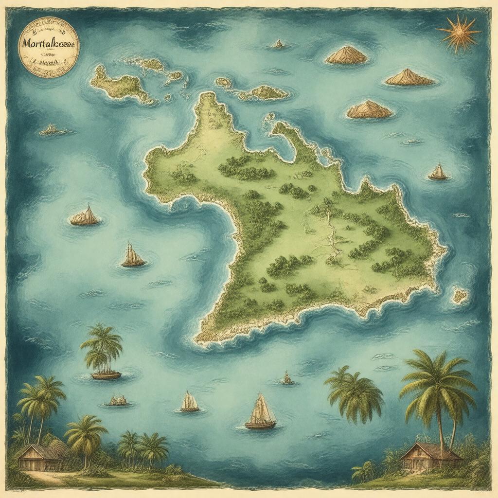 AI-created image of Mortlockese