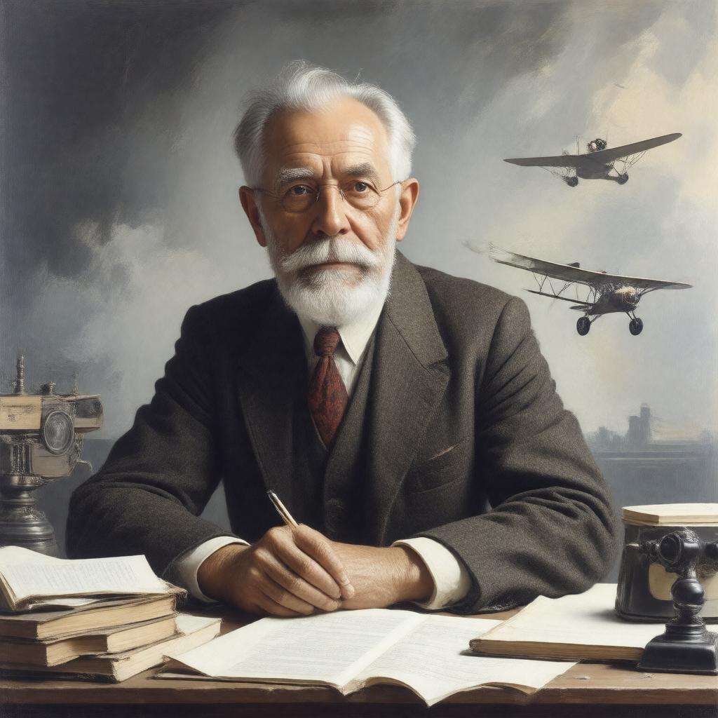 AI-created image of Morton M. Grosser