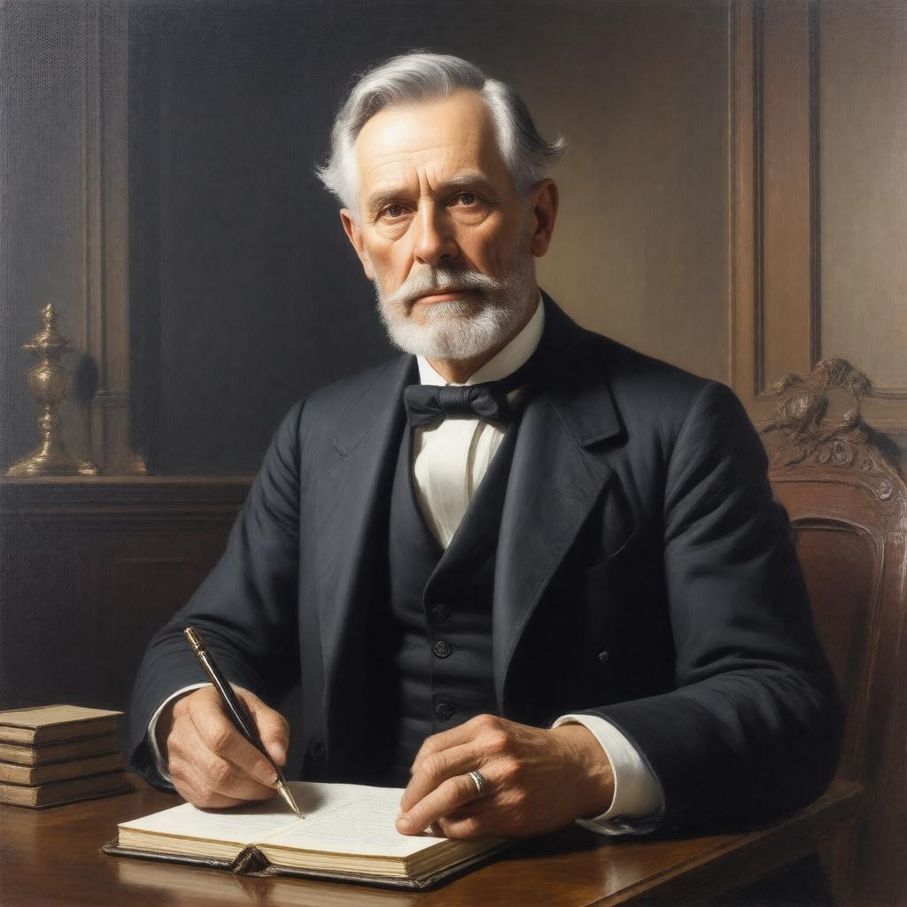 AI-created image of Morton Prince