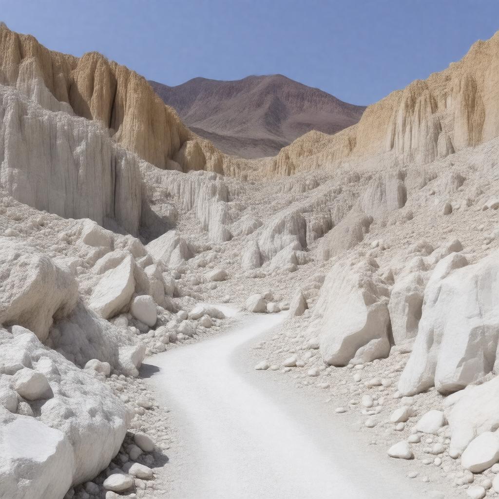 AI-created image of Mosaic Canyon