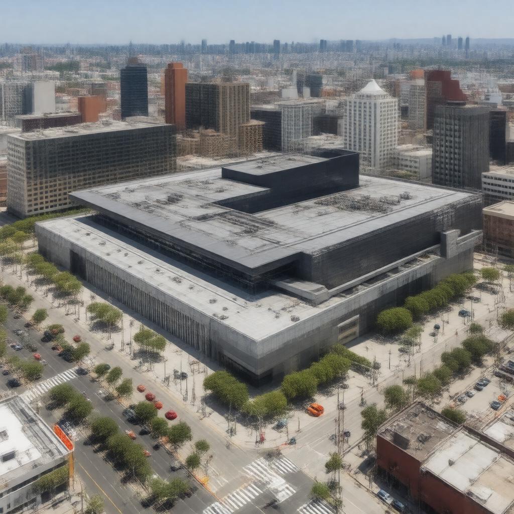 AI-created image of Moscone Center