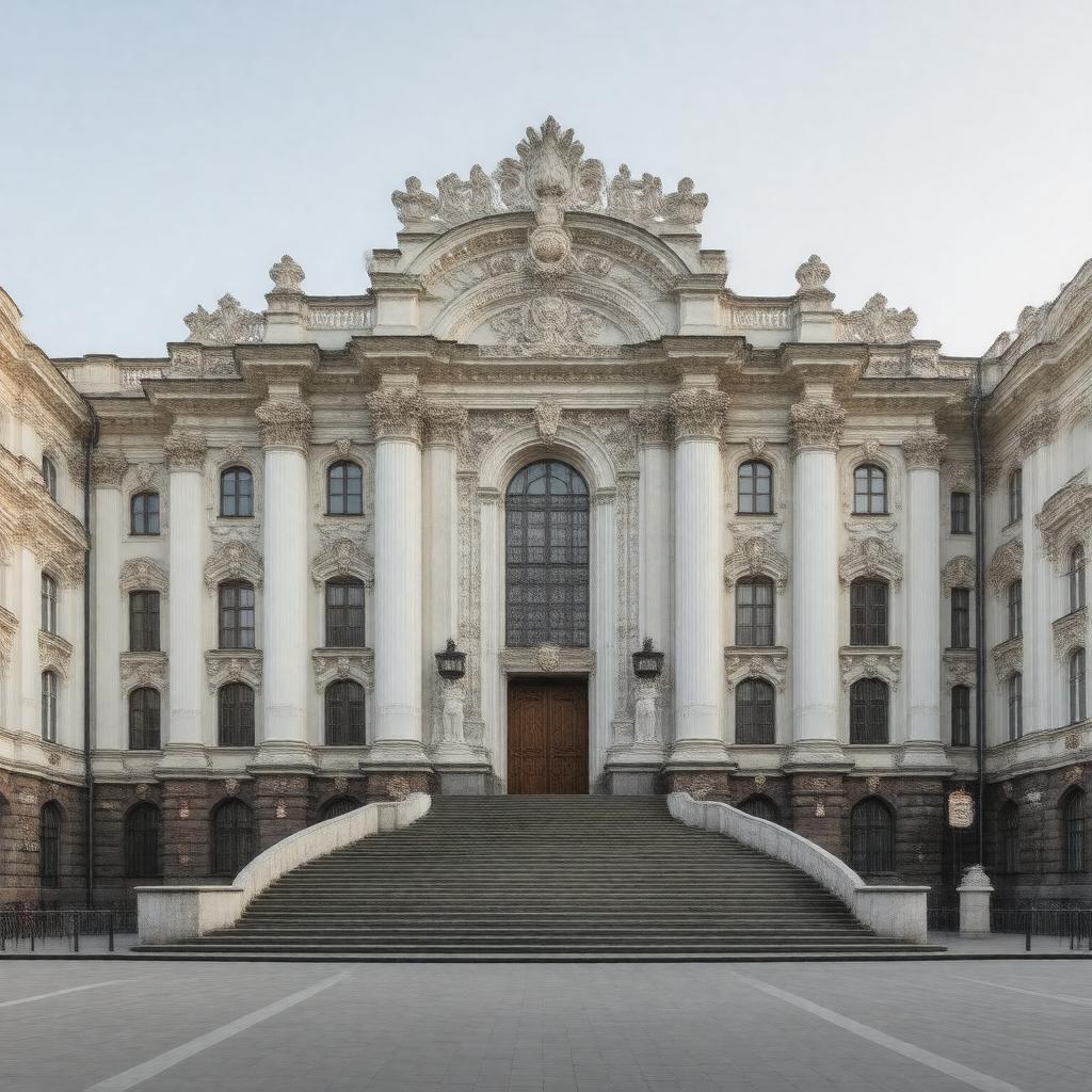 AI-created image of Moscow Art Theatre