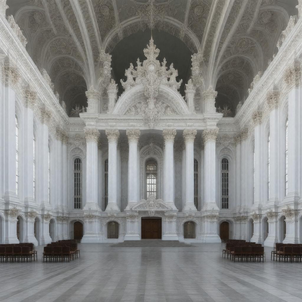 AI-created image of Moscow Conservatory