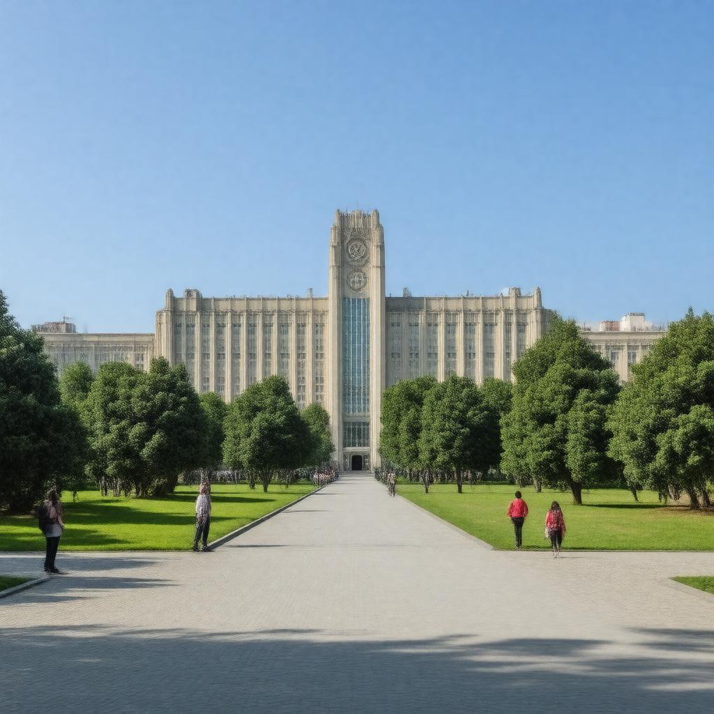Click to view larger image AI-created image of Moscow Institute of Physics and Technology