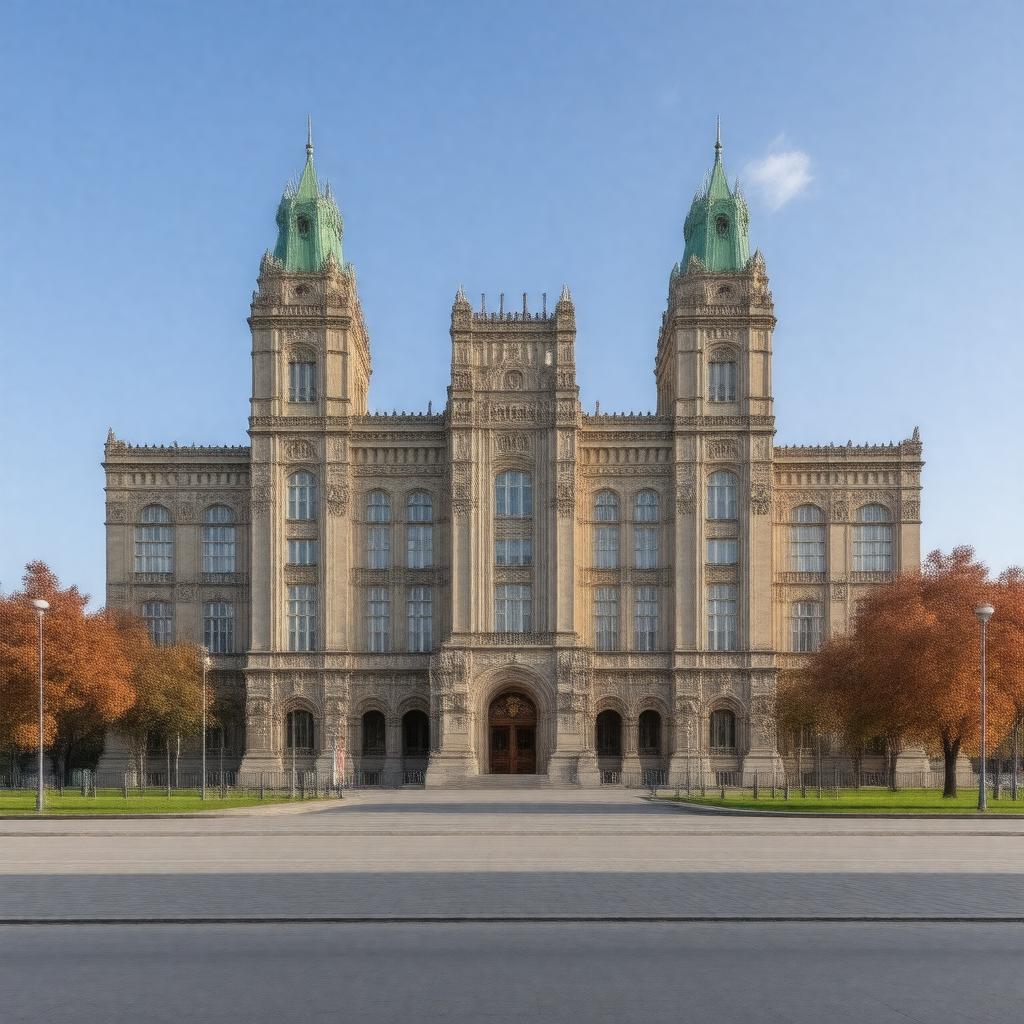 AI-created image of Moscow State Linguistic University