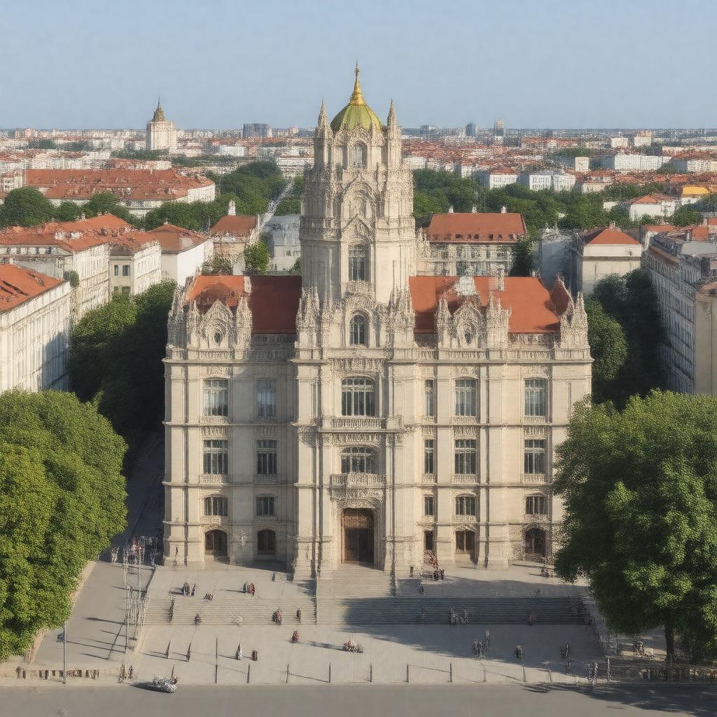 Click to view larger image AI-created image of Moscow State Pedagogical University