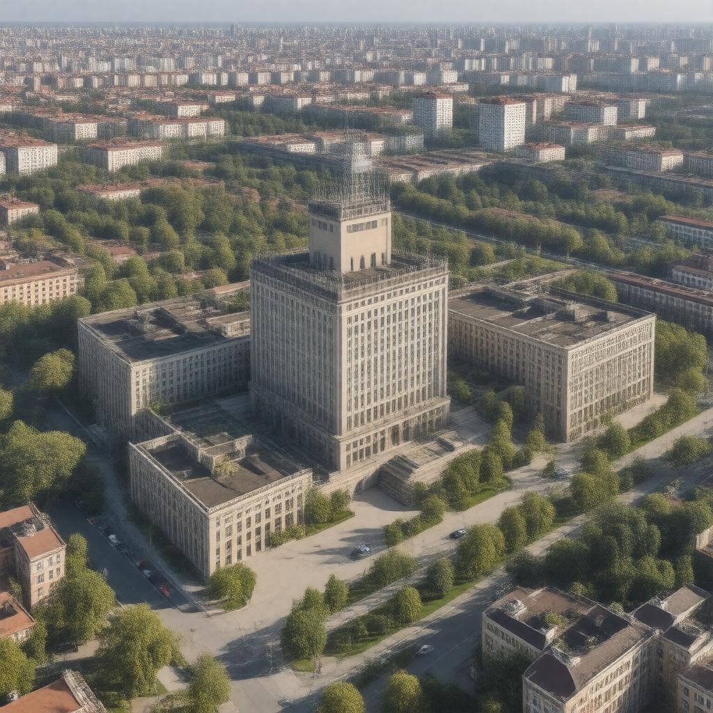 Click to view larger image AI-created image of Moscow State University of Civil Engineering