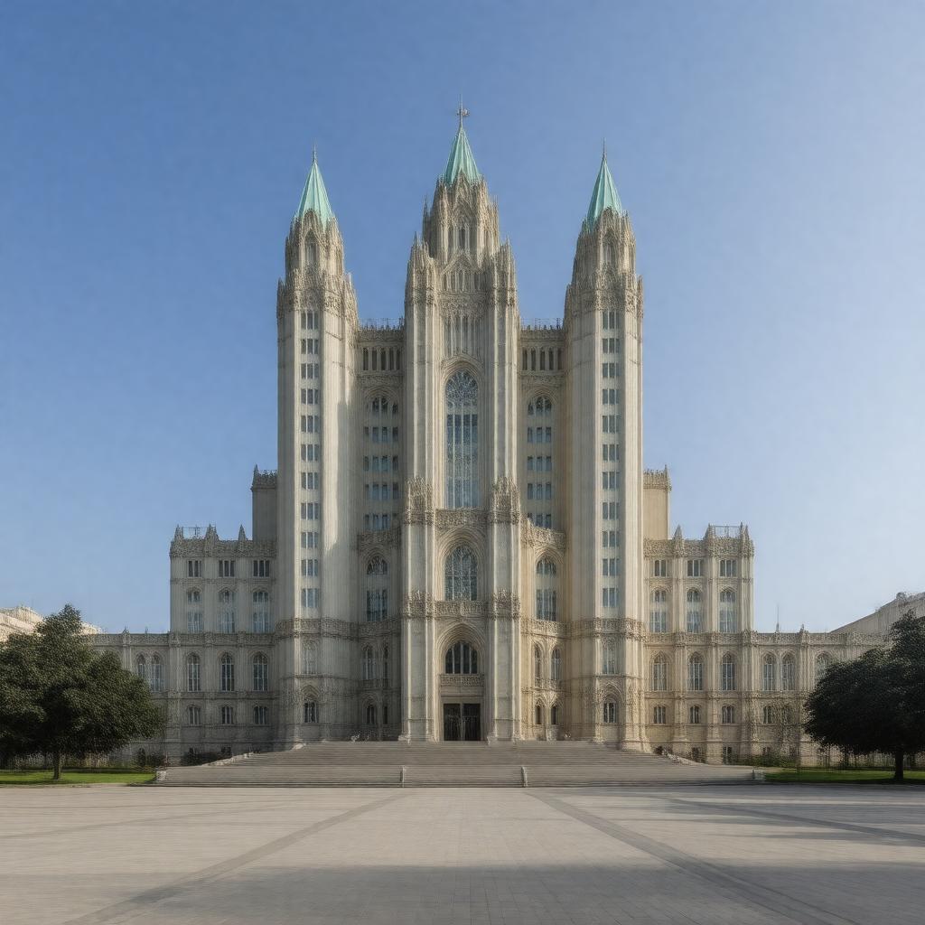 Click to view larger image AI-created image of Moscow State University of Design and Technology