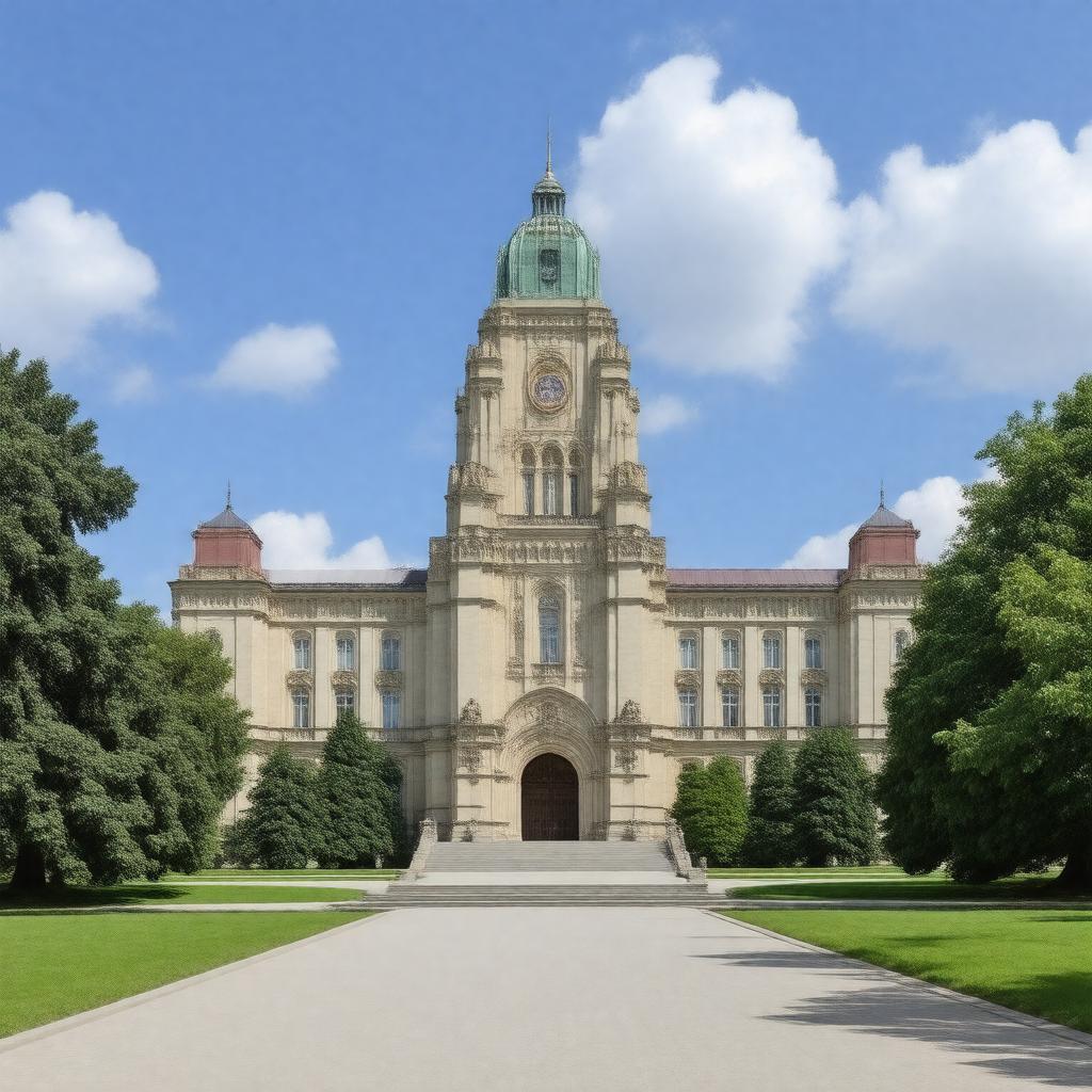 Click to view larger image AI-created image of Moscow State University of Humanities