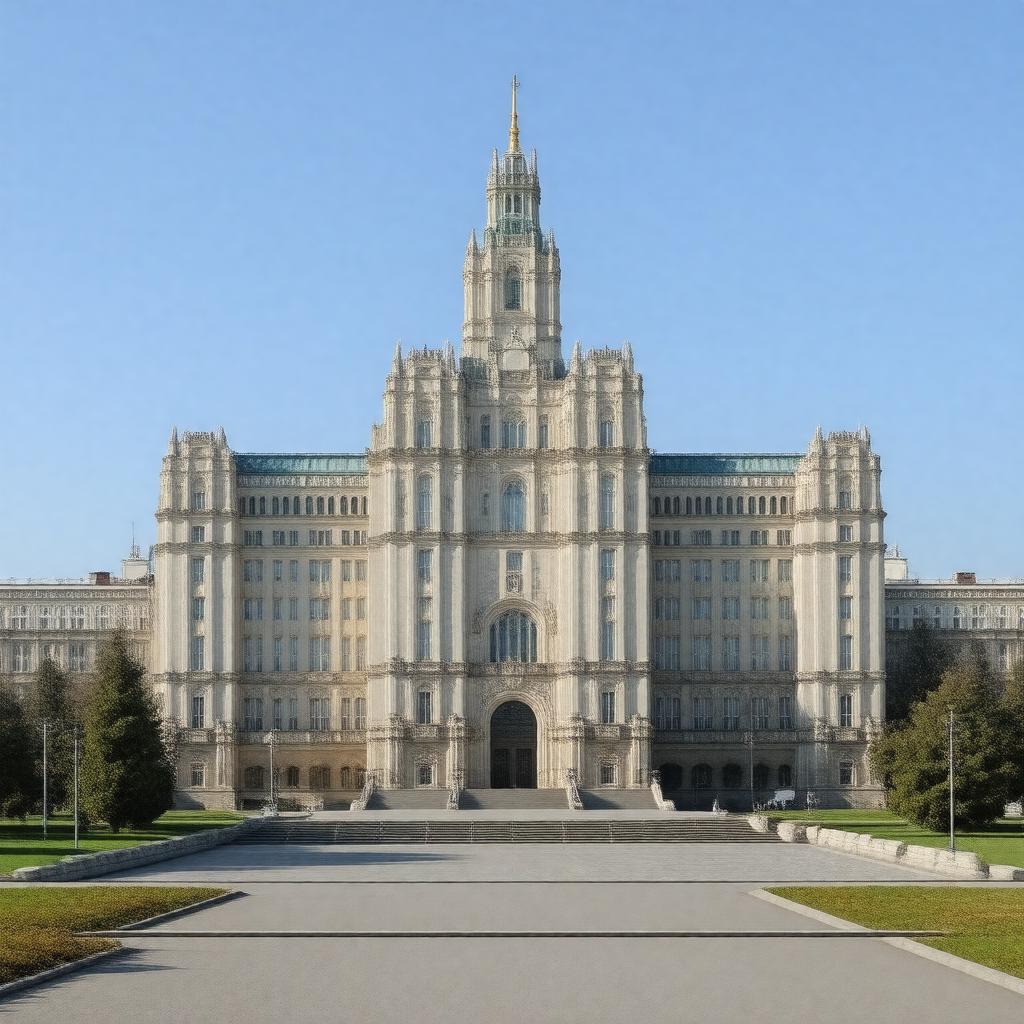 Click to view larger image AI-created image of Moscow State University of Technology and Management