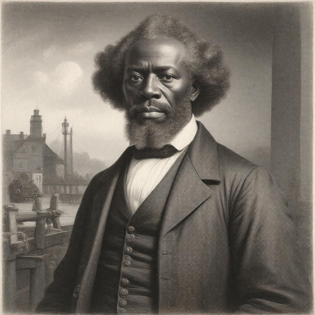 AI-created image of Moses Brown