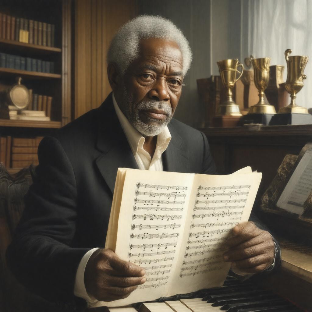 AI-created image of Moses Hogan