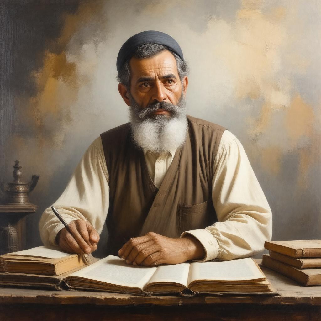 Click to view larger image AI-created image of Moshe Habshush