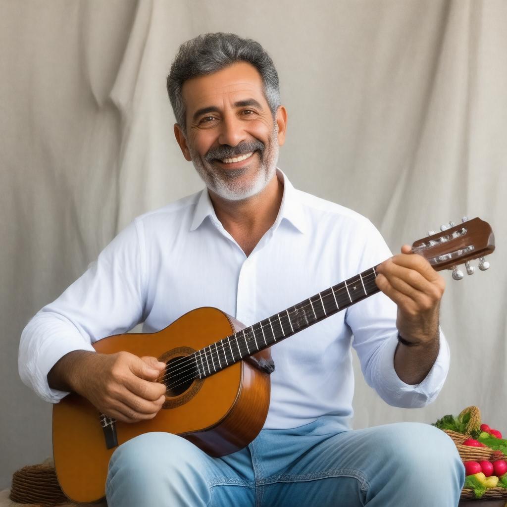 AI-created image of Moshe Lahav