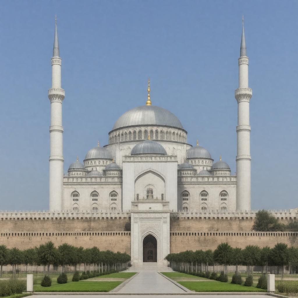 Click to view larger image AI-created image of Mosque of Muhammad Ali