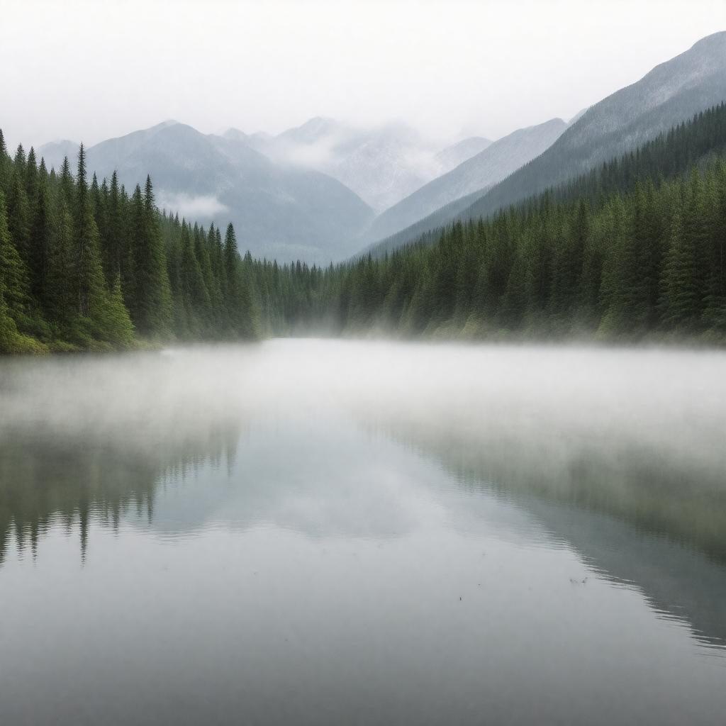 AI-created image of Mosquito Lake