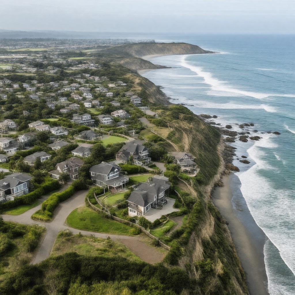 AI-created image of Moss Beach Heights