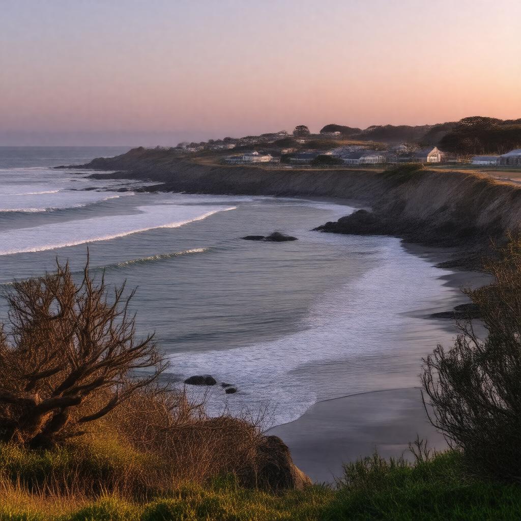 AI-created image of Moss Beach