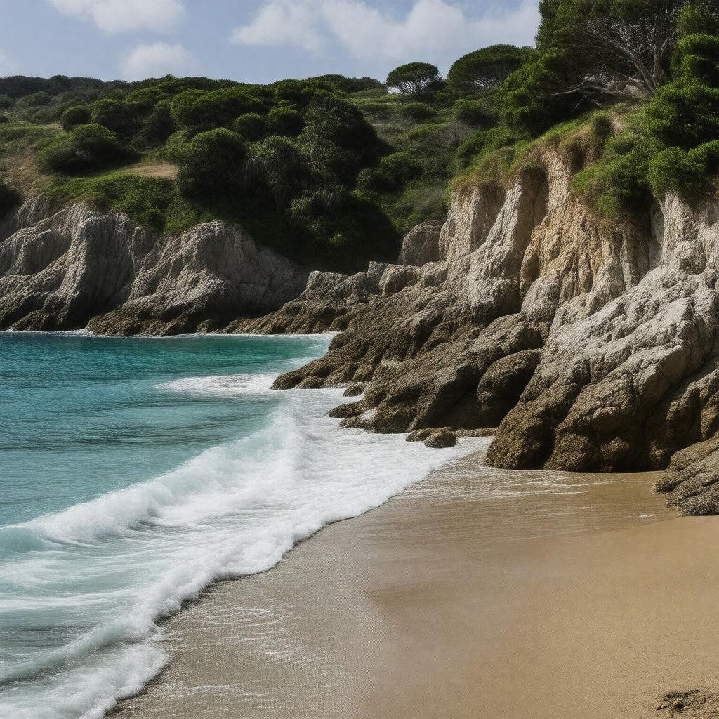 AI-created image of Moss Cove