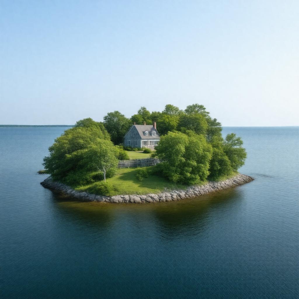 AI-created image of Mother-in-Law Island