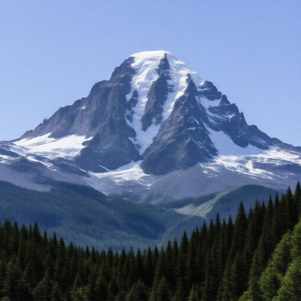 AI-created image of Mother Mountain