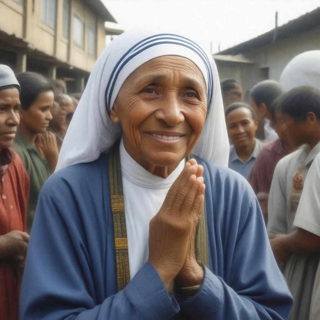 AI-created image of Mother Teresa