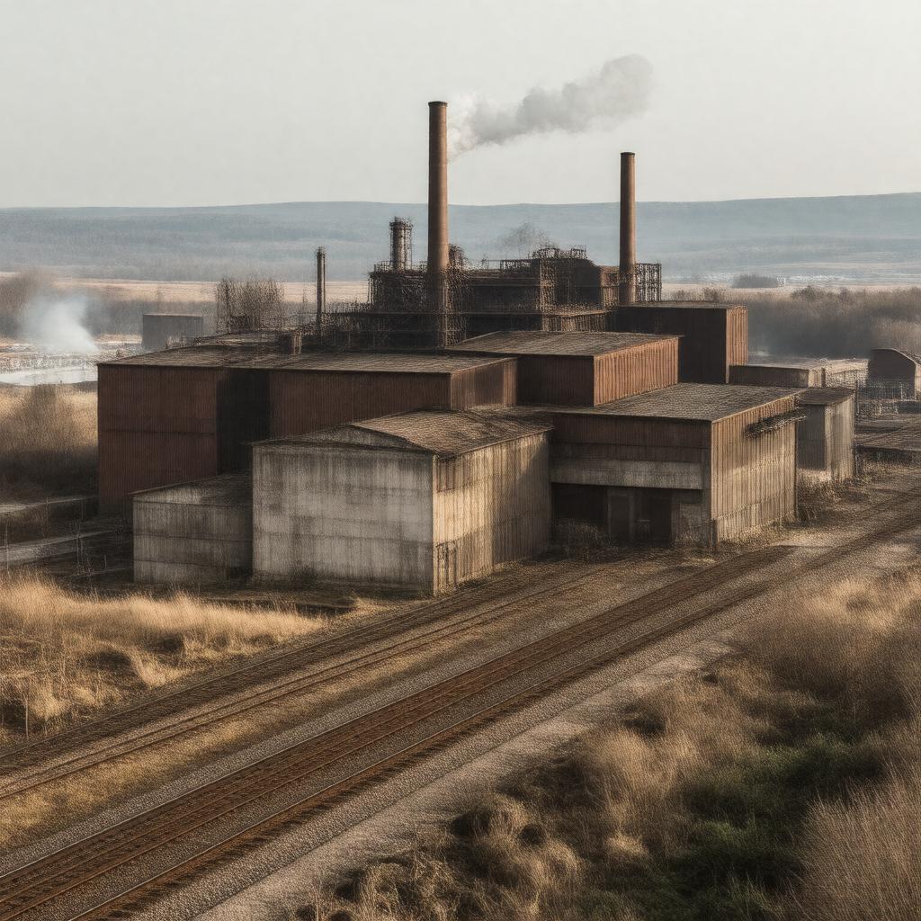 Click to view larger image AI-created image of Motherwell Strip Mill