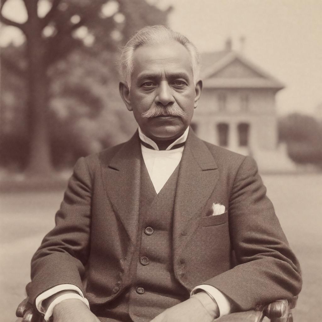 AI-created image of Motilal Nehru