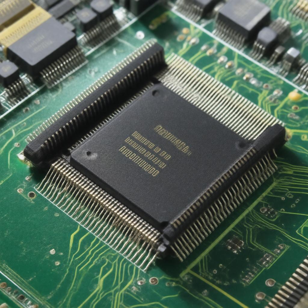 AI-created image of Motorola 68000