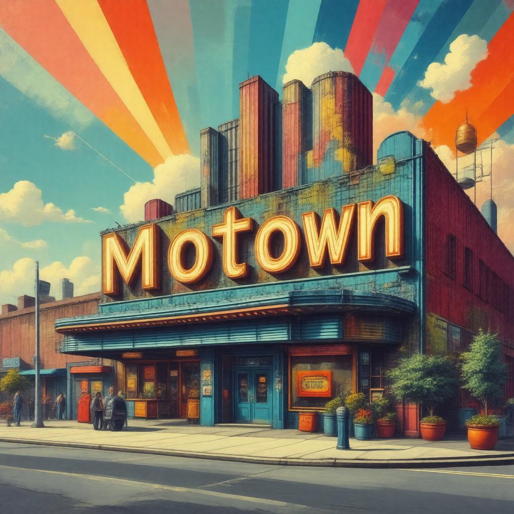 AI-created image of Motown