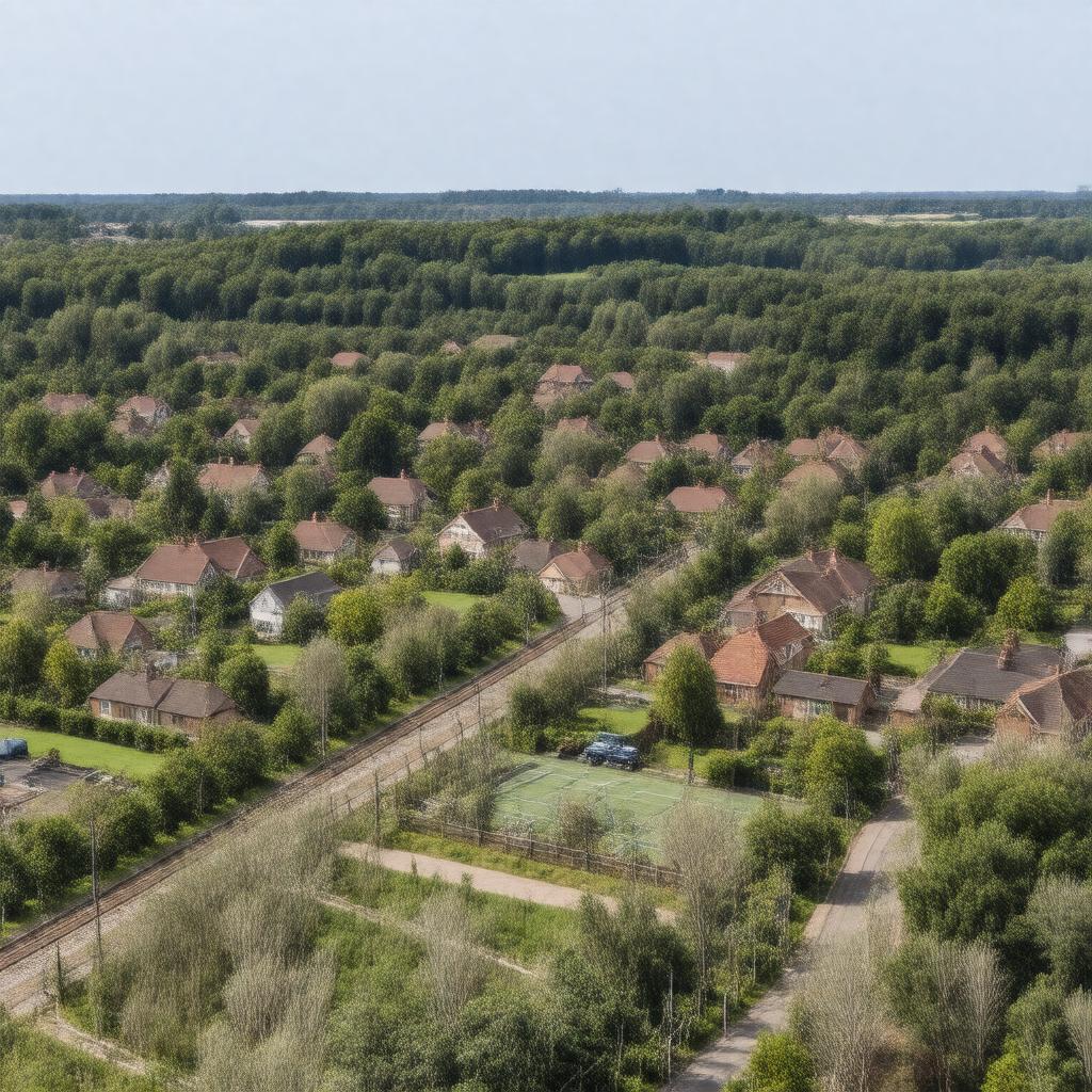 AI-created image of Motspur Park