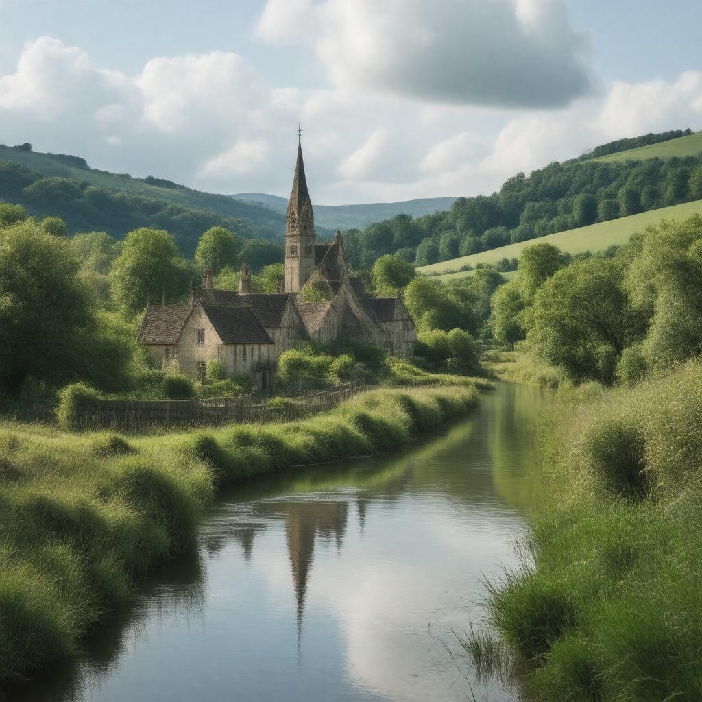 AI-created image of Mottisfont