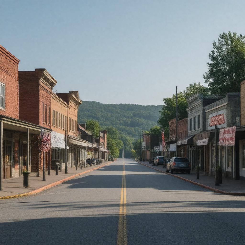 Click to view larger image AI-created image of Mount Airy