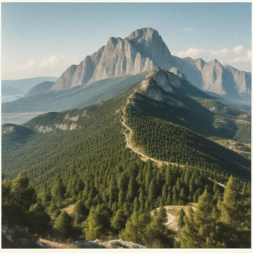 AI-created image of Mount Carmel