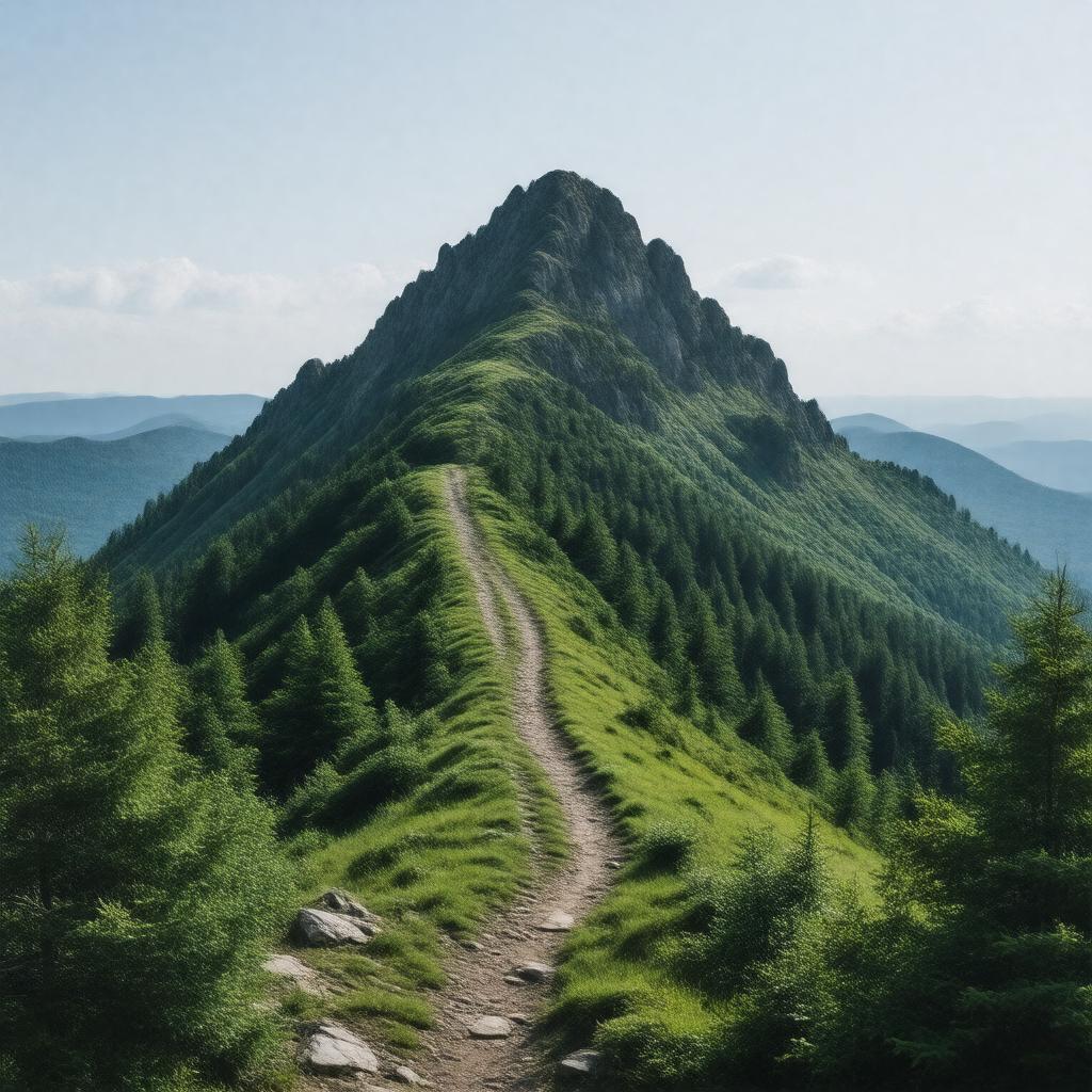 AI-created image of Mount Frissell