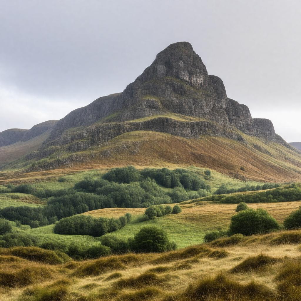 AI-created image of Mount Grace