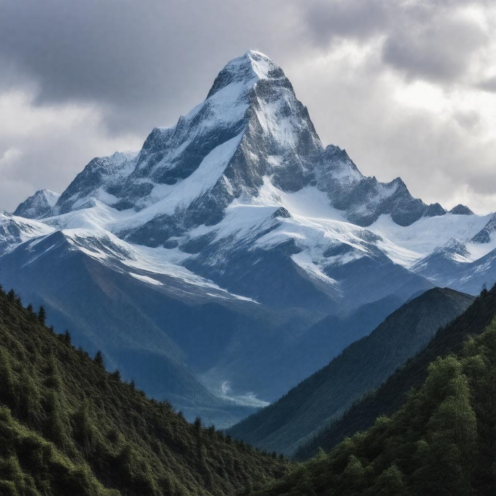 Click to view larger image AI-created image of Mount Hayes