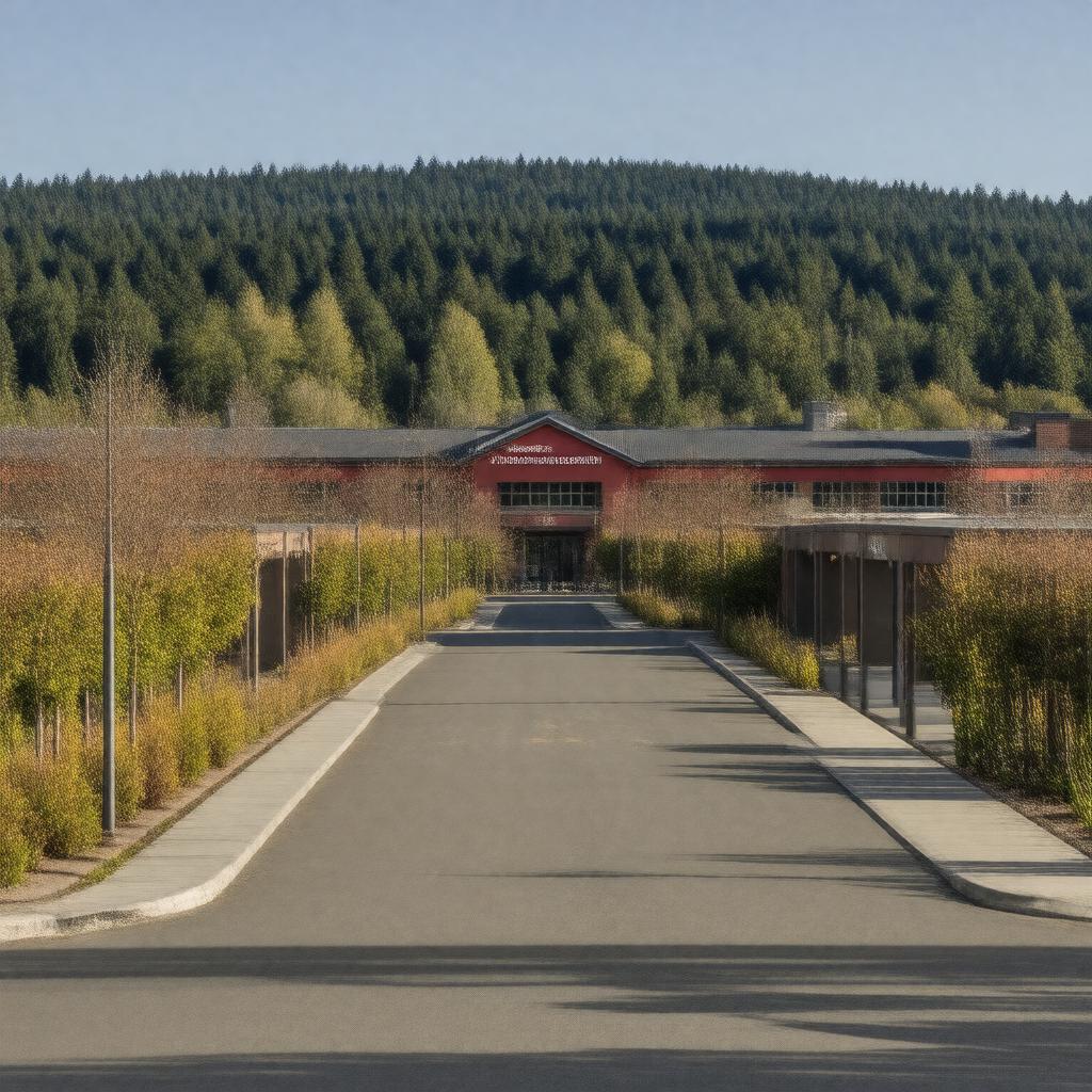 AI-created image of Mount Hood Community College
